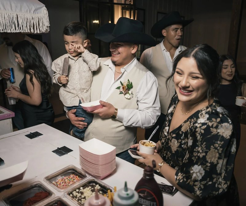 Walston Photo Blog Feature - Cocktail Creamery at Weddings